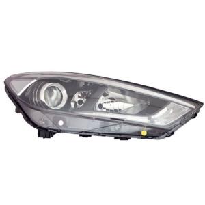 Phare optique h7+h7+h7+py21w droit à led avec corps noir pour HYUNDAI TUCSON de 2015 à 2018, Neuf