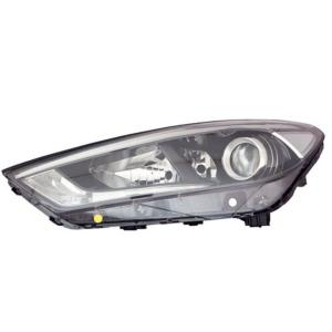 Phare optique h7+h7+h7+py21w gauche à led avec corps noir pour HYUNDAI TUCSON de 2015 à 2018, Neuf
