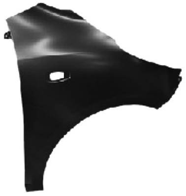 Aile avant droite avec trou pour HYUNDAI i10 de 2008 à 2010, Neuve