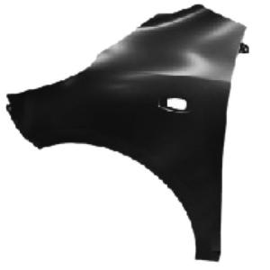 Aile avant gauche avec trou pour HYUNDAI i10 de 2008 à 2010, Neuve