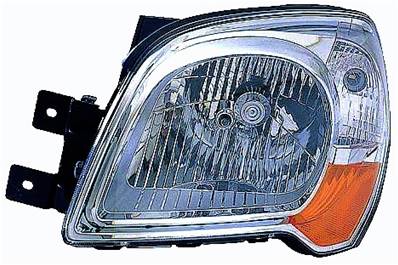 Phare optique h4 gauche électrique avec indicateur direction orange modèle 9/08>8/10 pour KIA SPORTAGE de 2004 à 2010, Neuf