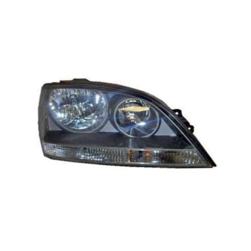Phare optique h7+h1 droit avec corps noir pour KIA SORENTO de 2002 à 2005, Neuf