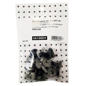 Kit vis et fixation complet POUR ASSEMBLÉE PROTECTION MOTEUR pour RENAULT KADJAR de 2015 à 2018,