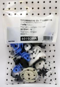 Kit vis et fixation complet POUR ASSEMBLÉE PORTE DROIT GAUCHE pour RENAULT SCENIC depuis 2016,