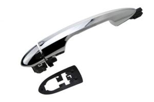 Poignée exterieure avant droit chromé brillant sans trou barillet pour ALFA ROMEO GIULIETTA de 2010 à 2016,