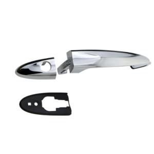 Poignée exterieure avant gauche chromé avec trou barillet pour LANCIA YPSILON de 2003 à 2006,