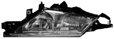 Phare optique droit h3+h7 pour LANCIA Y de 2000 à 2003, Neuf