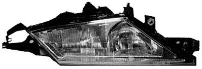 Phare optique gauche h3+h7 pour LANCIA Y de 2000 à 2003, Neuf