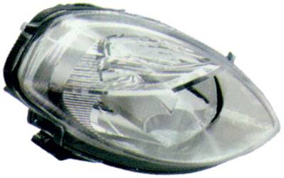 Phare optique h7+h3 droit pour LANCIA MUSA de 2004 à 2007, Neuf