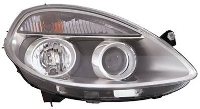 Phare optique droit h1 lenticulaire modèle 9/11>6/13 pour LANCIA MUSA RY de 2007 à 2013, Neuf