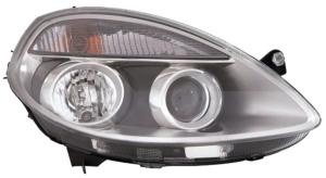 Phare optique droit h1 lenticulaire modèle 9/11>6/13 pour LANCIA MUSA RY de 2007 à 2013, Neuf