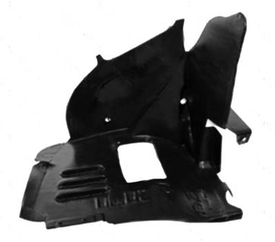 Pare boue avant gauche partie avant pour MERCEDES (W180-202) CLASSE C de 1993 à 2000, Neuf