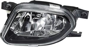 Antibrouillard gauche h11 avec corps noir modèle 6/04>6/06 (version hella) pour MERCEDES (W211) CLASSE E de 2002 à 2006, Neuf