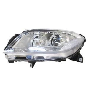 Phare optique h7+h7 gauche avec corps chromée pour MERCEDES (W166) CLASSE ML de 2011 à 2015, Neuf