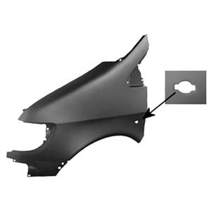 Aile avant gauche avec trou rond pour MERCEDES (W638) V VIANO/VITO de 1996 à 2003, Neuve