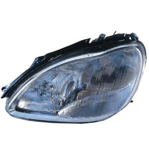 Phare optique gauche h1 +h7+h7 modèle 10/98>7/02 pour MERCEDES (W220) CLASSE S de 1998 à 2002, Neuf