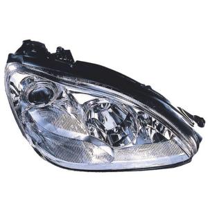 Phare optique droit h1+h7+h7 pour MERCEDES (W220) CLASSE S de 2002 à 2005, Neuf