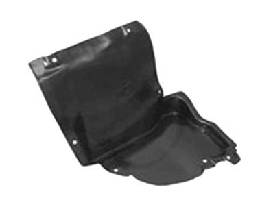 Pare boue avant partie avant gauche pour MERCEDES (W203) CLASSE C de 2000 à 2004, Neuf