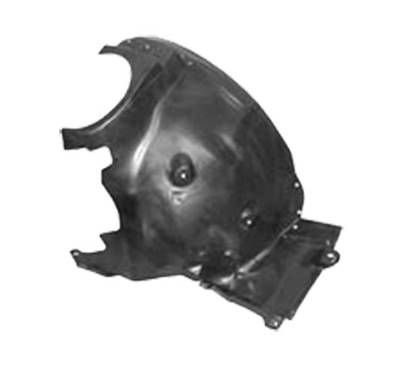 Pare boue avant partie arrière gauche pour MERCEDES (W203) CLASSE C de 2000 à 2004, Neuf