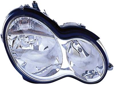 Phare optique h7+h7 droit pour MERCEDES (W203) CLASSE C de 2004 à 2007, Neuf