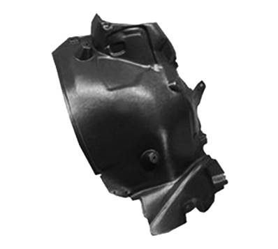 Pare boue droit avant partie arrière pour MERCEDES (W204) CLASSE C de 2007 à 2011, Neuf