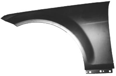 Aile avant gauche modèle aluminium pour MERCEDES (W204) CLASSE C de 2007 à 2011, Neuve