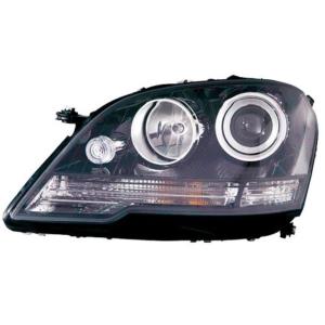 Phare optique h7+h7 gauche avec corps noir pour MERCEDES (W164) CLASSE ML RY de 2008 à 2011, Neuf