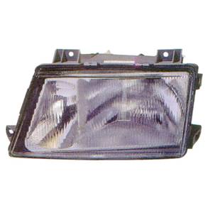 Phare optique gauche h1+h1+h1 électrique avec trou antibrouillard c/a pneumatique pour MERCEDES SPRINTER de 1995 à 2000, Neuf