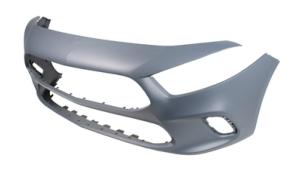 Pare-chocs avant avec apprêt avec bouchon crochet avec traces park assist pour MERCEDES (W177) CLASSE A depuis 2018, Neuf