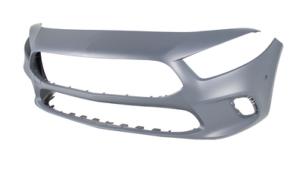 Pare-chocs avant avec primer-con trous radar avec park assist avec trou caméra pour MERCEDES (W177) CLASSE A depuis 2018, Neuf