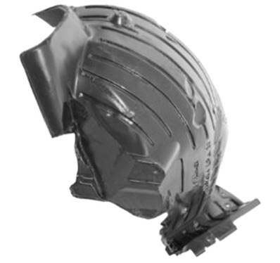 Pare boue gauche avant partie avant mod.amg pour MERCEDES (W204) CLASSE C RY de 2011 à 2014, Neuf