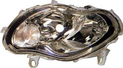 Phare optique h7+h1 gauche modèle cabrio 3/00>1/07 pour SMART FORTWO de 1998 à 2002, Neuf