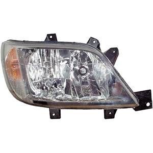Phare optique droit h7+h3 sans feux antibrouillard modèle 8/02>3/06 pour MERCEDES SPRINTER de 2000 à 2006, Neuf
