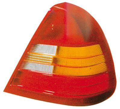 Transparent arrière droit orange modèle 6/93>12/97 pour MERCEDES (W180-202) CLASSE C de 1993 à 2000,