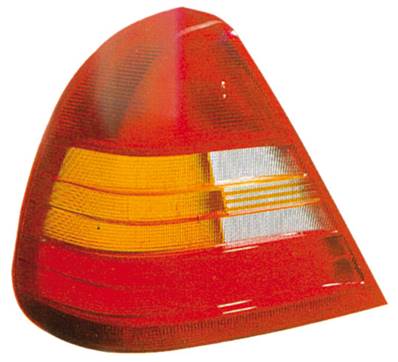 Transparent arrière gauche orange modèle 6/93>12/97 pour MERCEDES (W180-202) CLASSE C de 1993 à 2000,