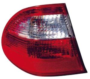 Feu arrière gauche extérieur rouge incolore modèle break classique pour MERCEDES (W211) CLASSE E de 2002 à 2006, Neuf