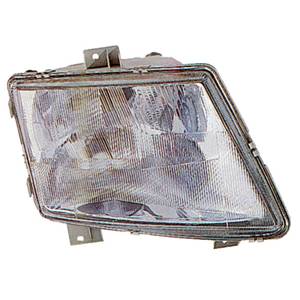 Phare optique h4+h1 droit avec assorbiteur pneumatique modèle vito pour MERCEDES (W638) V VIANO/VITO de 1996 à 2003, Neuf