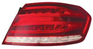 Feu arrière droit extérieur à led rouge incolore modèle berline pour MERCEDES (W212) CLASSE E RY de 2013 à 2016, Neuf