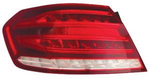 Feu arrière gauche extérieur à led rouge incolore modèle berline pour MERCEDES (W212) CLASSE E RY de 2013 à 2016, Neuf