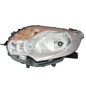 Phare optique h4+p21 gauche avec corps chromée pour FIAT FULLBACK depuis 2016, Neuf