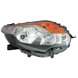 Phare optique droit h4 manuel-noir pour MITSUBISHI L 200 depuis 2015, Neuf