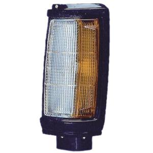 Feu avant gauche incouleur/orange avec profil noir pour MITSUBISHI L 200 de 1987 à 1993, Neuf