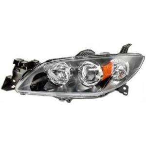 Phare optique gauche hb3-h7 modèle 3/5 porte pour MAZDA 3 de 2003 à 2009, Neuf