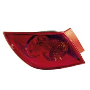 Feu arrière gauche extérieur rouge modèle 3/5 porte pour MAZDA 3 de 2003 à 2009, Neuf