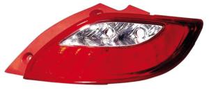 Feu arrière droit rouge et blanc pour MAZDA 2 de 2007 à 2014, Neuf