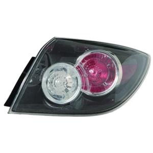 Feu arrière droit extérieur transparent modèle 3/5 porte 10/07>3/09 pour MAZDA 3 de 2003 à 2009, Neuf