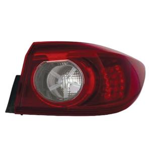 Feu arrière droit extérieur à led modèle 4 porte pour MAZDA 3 de 2013 à 2016, Neuf