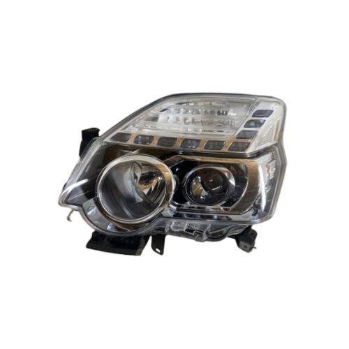 Phare optique h11+h1 gauche avec corps chromée modèle 9/10>11/13 pour NISSAN X-TRAIL de 2007 à 2013, Neuf