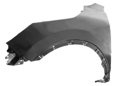 Aile avant gauche pour NISSAN QASHQAI de 2014 à 2017, Neuve