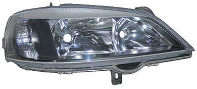 Phare optique droit h7+hb3 avec corps noir modèle 3/01>3/04 pour OPEL ASTRA G de 1998 à 2004, Neuf